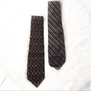 Robert Talbot Two Hand Sewn Silk Men's Ties 460